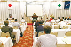 岩見髙士舗装協会長挨拶